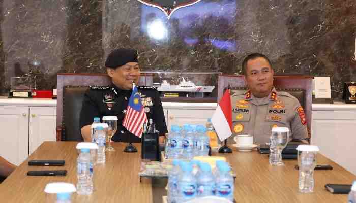 Kapolda Kepri Terima Kunjungan Kehormatan Ketua Polisi Polisi Johor dan MPLO Medan