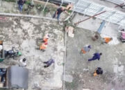 Jajaran Pemko Bukittinggi Gotong Royong Bersihkan Gedung Pasar Banto