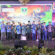 Gubernur Mahyeldi bersama finalis Lomba Video dan Lagu Pasan Buruang Antar SMA/SMK se-Sumbar Tahun 2026