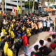 Ratusan Mahasiswa Gelar Aksi Damai di Depan Kantor DPRD Bukittinggi
