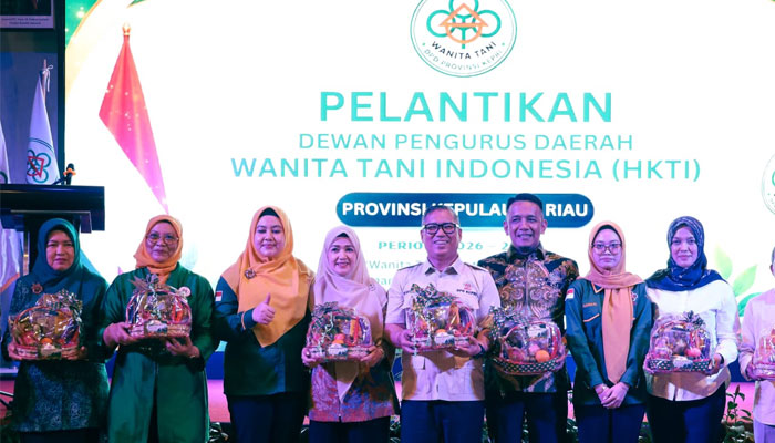 Wakil Bupati Bintan Hadiri Pelantikan DPD dan DPC Wanita Tani HKTI Kepri 2026-2031
