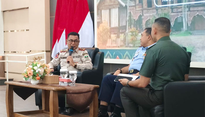 Begini Strategi Pemprov Sumbar Menghadapi Ancaman Bencana Megathrust 1 Pembekalan kepada Pasis Dikreg LV Sesko TNI Tahun Ajaran 2026