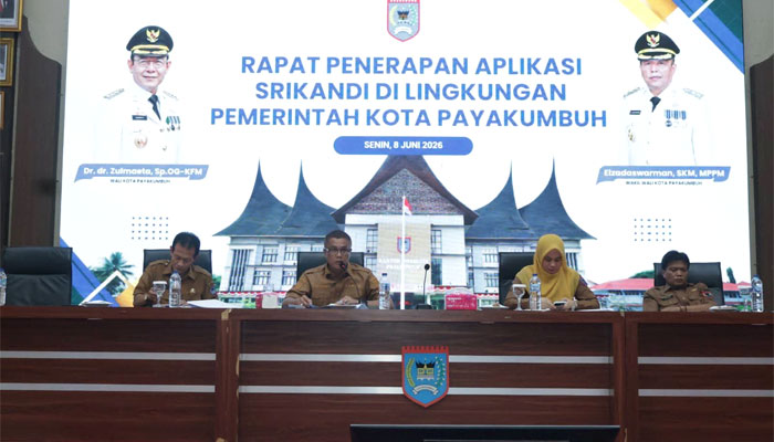 Rapat Penerapan SRIKANDI di lingkungan Pemerintah Kota Payakumbuh