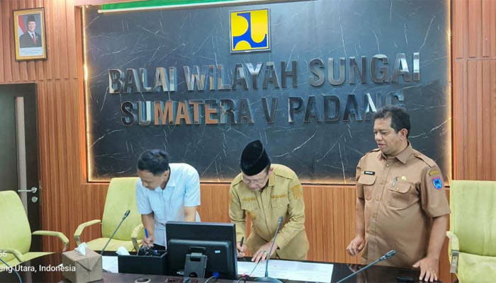 Pemko Payakumbuh dan BWS Sumatera V Perkuat Infrastruktur Sumber Daya Air dalam Pengendalian Banjir dan Ketersediaan Air