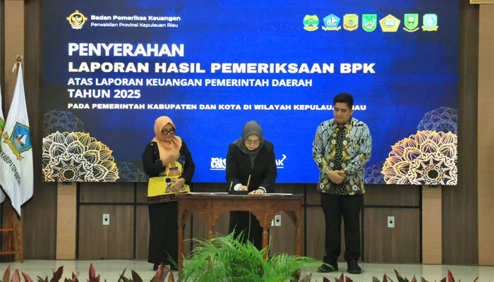 Pemkab Bintan Raih Opini WTP ke-15 Berturut-turut