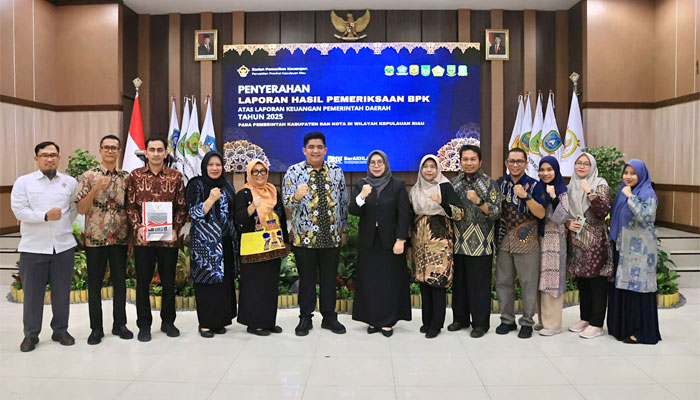 Penyerahan LHP atas LKPD 2025 Pemkab Bintan