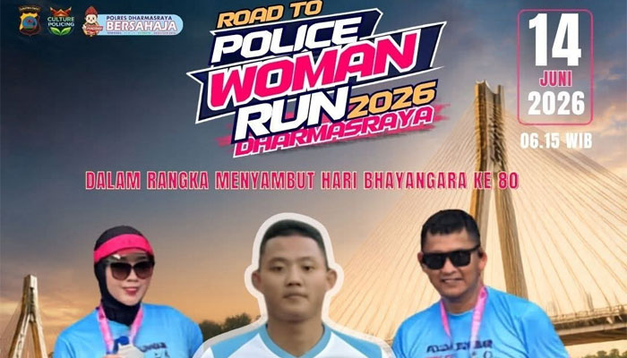 Sambut Hari Bhayangkara ke-80, Polres Dharmasraya Gelar Police Woman Run 2026 1 Polres Dharmasraya Gelar Police Woman Run 2026