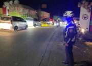 Satlantas Polres Solok Pantau dan Atur Lalu Lintas di Jalan Lintas Padang–Solok