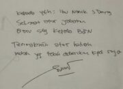 Usai Dicopot dan Jadi Tersangka Korupsi, Surat Sony Sonjaya untuk Kepala BGN Baru Tuai Sorotan