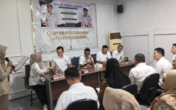 Kakantah Payakumbuh Pindah Tugas, Begini Harapan Staf Khusus Menteri ATR/BPN Rezka Oktoberia 4 Sertijab Kakantah Payakumbuh