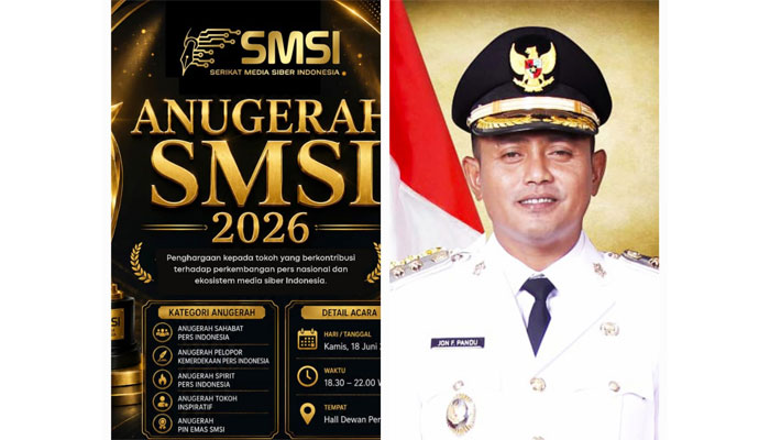 SMSI Kabupaten Solok Usulkan Bupati Jon Firman Pandu sebagai Tokoh Inspiratif SMSI Award 2026