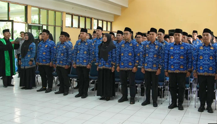 Pelantikan 92 Pejabat Pimpinan Pejabat Tinggi Pratama, Administrator, Pengawas dan Kepala Sekolah di lingkungan Pemko Sawahlunto