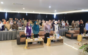 Bimtek Tim Pembina Posyandu dalam Pengelolaan Posyandu Bidang Kesehatan Tahun 2026 yang digelar di Bintan Agro Beach Resort