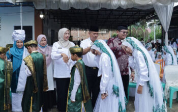 Wawako Payakumbuh, Elzadaswarman hadiri khatam alquran 47 Santri Mushalla Darul Hikmah Cubadak Aia, Kelurahan Tigo Koto Diate, Kecamatan Payakumbuh Utara