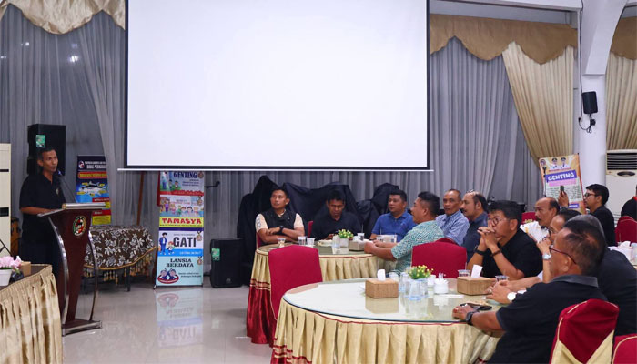 Wawako Payakumbuh Nilai Sportivitas Porwanas Perkuat Karakter dan Profesionalisme Wartawan 1 Pembukaan Seleksi Calon Atlet Porwanas Persatuan Wartawan Indonesia (PWI) Sumatera Barat 2026 di Rumah Dinas Bupati Limapuluh Kota