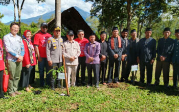 Panitia IMLF bersama Polda Sumbar Laksanakan Penanaman 1000 Bibit Pohon di Objek Wisata Tabiang Barasok Bukittinggi