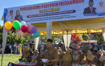 Pembukaan PORSENI TK Payakumbuh tahun 2026