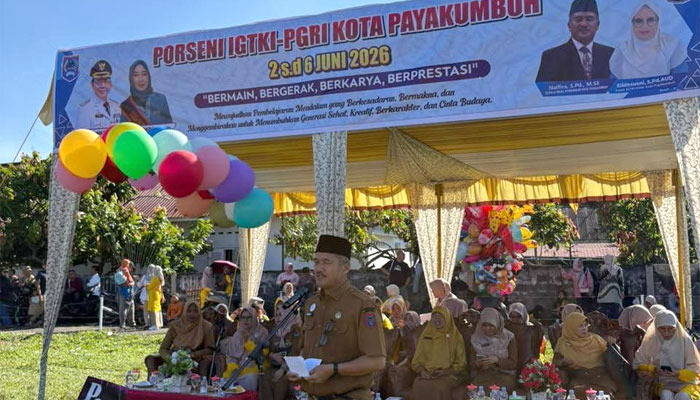 Pembukaan PORSENI TK Payakumbuh tahun 2026