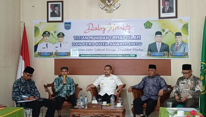 Kemenag Kota Sawahlunto Gelar Temu Ramah Titian Muhibah Ormas Islam