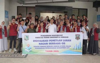 23 Mahasiswa Unand Laksanakan KKN Tematik di Kecamatan Sijunjung 3 Bupati Sijunjung, Benny Dwifa Yuswir Sutan Gumilang resmi menerima 23 mahasiswa Kuliah Kerja Nyata (KKN) Tematik Universitas Andalas (Unand) Tahun 2026