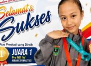 Atlet Muda Payakumbuh Raih Medali Emas di Gymnastics Indonesia Open 2026