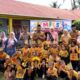 Bunda PAUD Kabupaten Solok, Ny. Nia saat pembukaan Masa Pengenalan Lingkungan Sekolah Ramah PAUD di TK Negeri 1 Gunung Talang