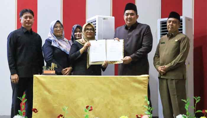 DPRD Kabupaten Bintan Sahkan Ranperda Pertanggungjawaban Pelaksanaan APBD 2025