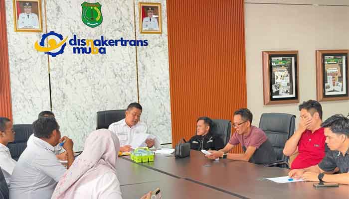 Disnakertrans Muba Terbitkan Surat Anjuran Perselisihan PHK PT Musi Banyuasin Indah dengan Hendra Yanto