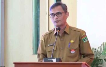 Perkuat Standar Pelayanan Minimal, Pemprov Sumbar Luncurkan Inovasi SAPA SPM dan RUNDIANG SPM 4 Kepala Biro Pemerintahan dan Otonomi Daerah Setda Provinsi Sumbar, Ezeddin Zain saat peluncuran SAPA SPM dan RUNDIANG SPM