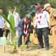Gubernur Sumbar, Mahyeldi bersama Menteri LH, Moh Jumhur Hidayat, mencanangkan Gerakan Tobat Ekologis yang dirangkai dengan penanaman pohon di Politeknik Pelayaran Sumatera Barat, Kabupaten Padang Pariaman