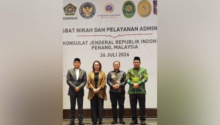 Isbat Nikah Terpadu di Penang Selesaikan 44 Perkara, Perkuat Kepastian Hukum WNI di Luar Negeri
