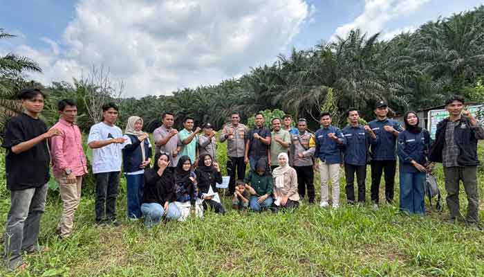Menanam Harapan dari Alahan Nan Tigo, HMI Dharmasraya Satukan Kepedulian Sosial dan Pelestarian Wisata