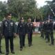 Bupati Annisa Hadiri Upacara Hari Bhayangkara ke-80 di Mapolres Dharmasraya