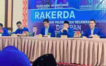 DPD PAN Kota Payakumbuh dan Kabupaten Limapuluh Kota Lantik 500 Relawan 4 Rakerda DPD PAN Kota Payakumbuh dan Kabupaten Limapuluh Kota