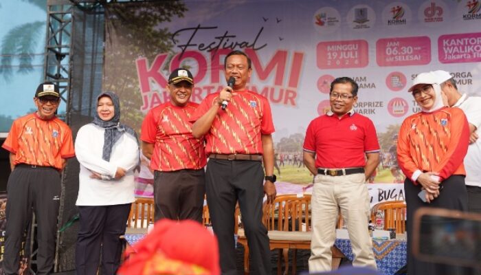 Munjirin Buka Festival KORMI Jakarta Timur, Bangun Semangat Olahraga dan Pelestarian Budaya