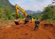 ​Akselerasi Pembangunan Infrastruktur TMMD Kodim 0306/50 Kota di Buluh Kasok Kian Intensif