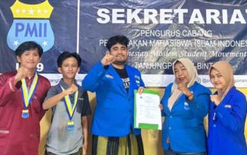 Isnaniah Fatma Wati Nakhodai PMII Tanjungpinang-Bintan 6 Serah terima Ketua Cabang PMII Tanjungpinang-Bintan
