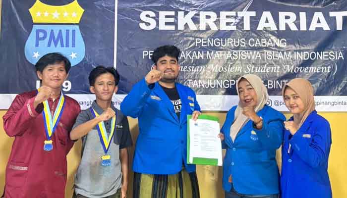 Isnaniah Fatma Wati Nakhodai PMII Tanjungpinang-Bintan 1 Serah terima Ketua Cabang PMII Tanjungpinang-Bintan
