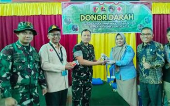 TMMD ke-129, Kodim 0306 50 Kota Gelar Berbagai Aksi Sosial dan Sasaran Non-fisik 3 Kodim 0306 50 Kota Gelar Aksi Sosial Donor Darah dalam TMMD ke-129