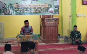 Gandeng Kemenag, Satgas TMMD Kodim 0306 50 Kota Genjot Pemberdayaan Masyarakat 3 Satgas TMMD Kodim 0306 50 Kota gandeng Kemenag dalam kegiatan pemberdayaan masyarakat