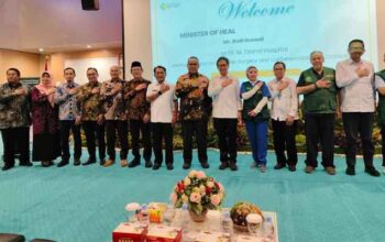 Kolaborasi RSUP M Djamil Padang dengan KSRelief Arab Saudi Perkuat Layanan Operasi Jantung Anak di Sumbar 6 Menteri Kesehatan, Budi Gunadi Sadikin saat pembukaan Proctorship Kasus Kardiovaskular Pediatrik di RSUP Dr. M. Djamil Padang
