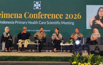 Bupati Dharmasraya, Annisa Suci Ramadhani menjadi salah satu pembicara pada sesi Leaders Talk Leimena Conference 2026