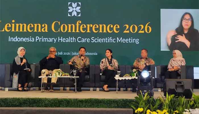 Bupati Dharmasraya, Annisa Suci Ramadhani menjadi salah satu pembicara pada sesi Leaders Talk Leimena Conference 2026