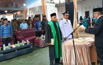 Masri Anto Dilantik Sebagai Wali Nagari Batu Payuang