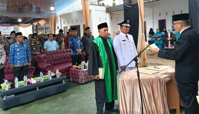 Masri Anto Dilantik Sebagai Wali Nagari Batu Payuang