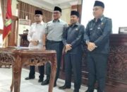 Pemko dan DPRD Bukittinggi Tandatangani Nota Persetujuan Perda Pajak dan Retribusi Daerah