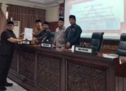 Enam Fraksi DPRD Kota Bukittinggi Sampaikan Pandangan Umum Ranperda Pajak dan Retribusi Daerah