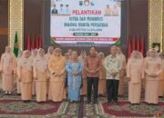Ny. Arimby Lantik Nila Jaheri sebagai Ketua DWP Kabupaten Sijunjung