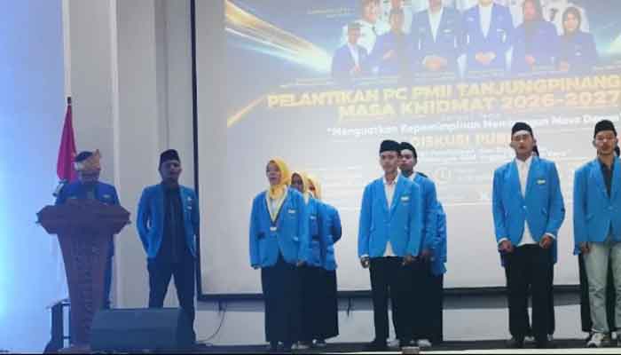 Hadiri Pelantikan PC PMII Tanjungpinang-Bintan 2026–2027, Begini Harapan Sekda Ronny Kartika 1 Pelantikan PC PMII Tanjungpinang-Bintan mas khidmat 2026–2027