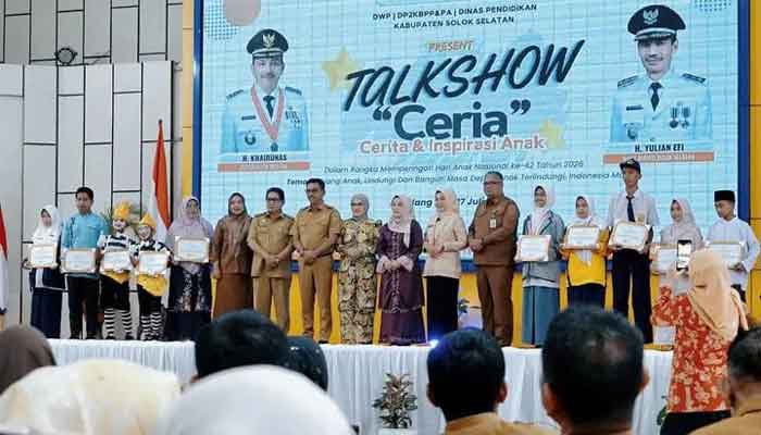 Peringati Hari Anak Nasional 2026, Pemkab Solok Selatan Bertekad Wujudkan Kabupaten Layak Anak